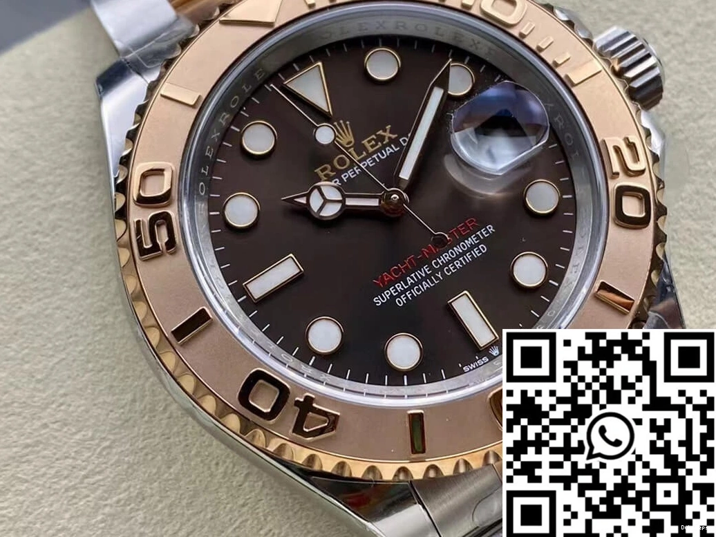 Master Yacht Rose Rolex M126621-0001 Factory Clean Gold 1207